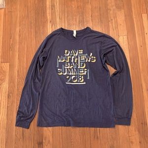 Dave Matthews Summer 2018 Long sleeve Tee Size Medium